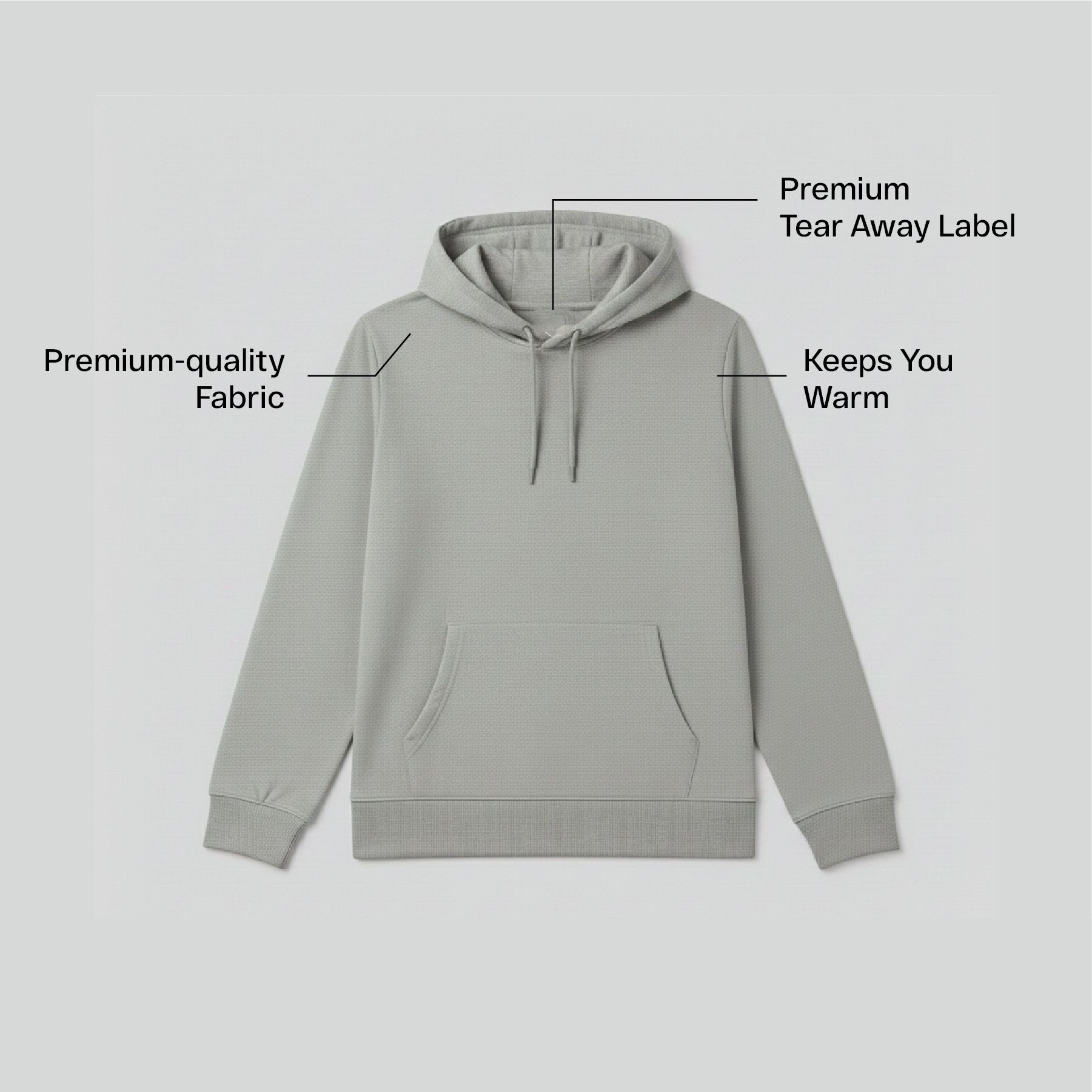 Snowsoft Cotton Unisex Pullover Hoodie
