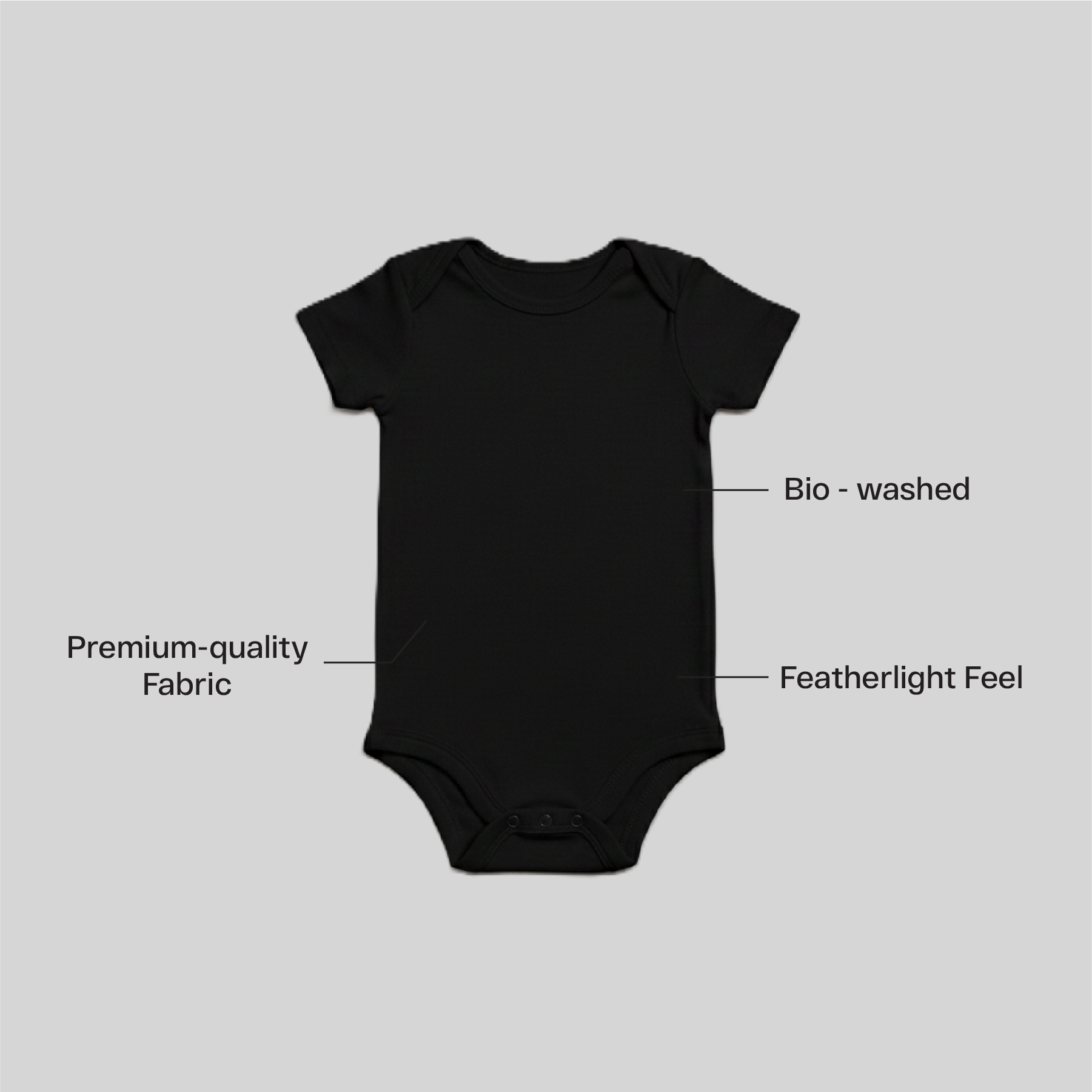 Basics 160 Cotton Infant Romper