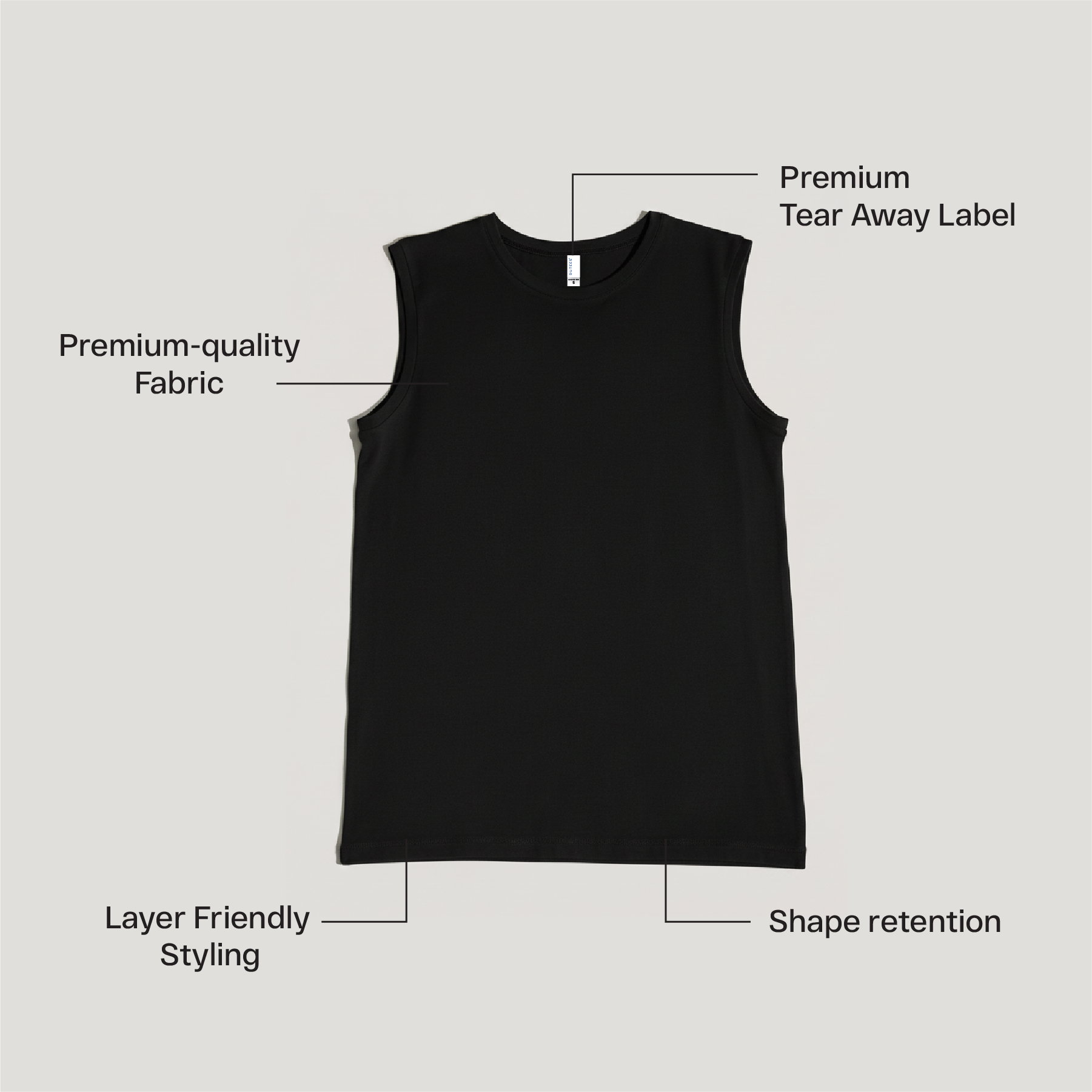Basics 160 Kids Tank Top